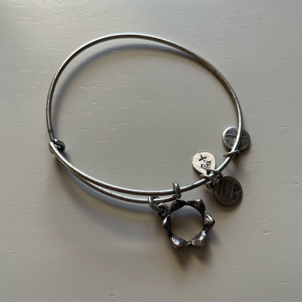 Alex and Ani crown bangle